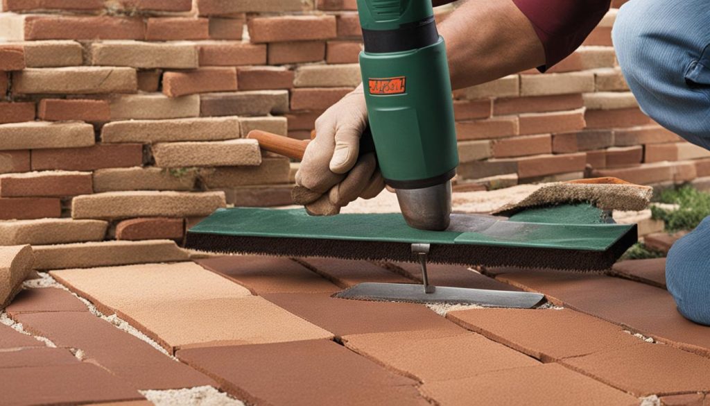 patio interlocking repair