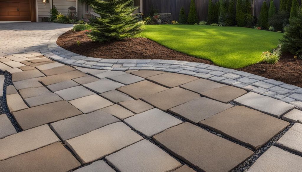process of driveway interlocking repair