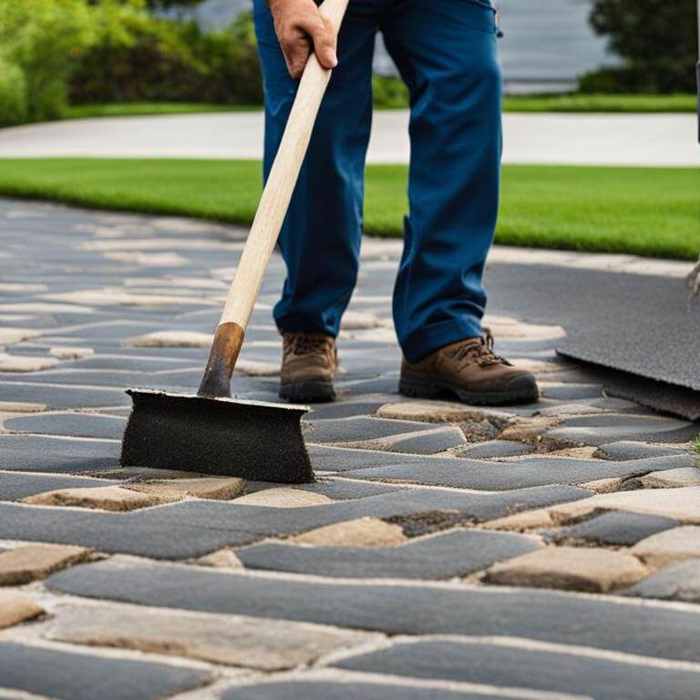 driveway interlock repair near me