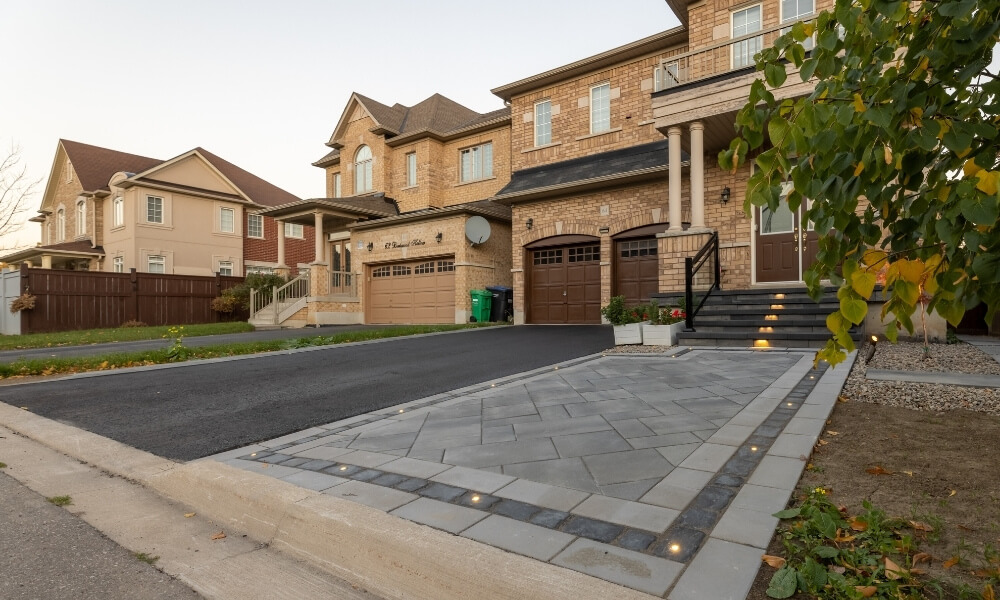 driveway paving interlocking elegant
