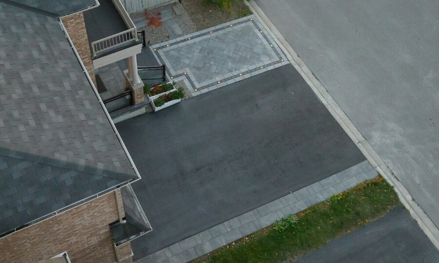 driveway paving interlocking